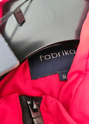 Kırmızı Fermuarlı Erkek mont - Görsel 2