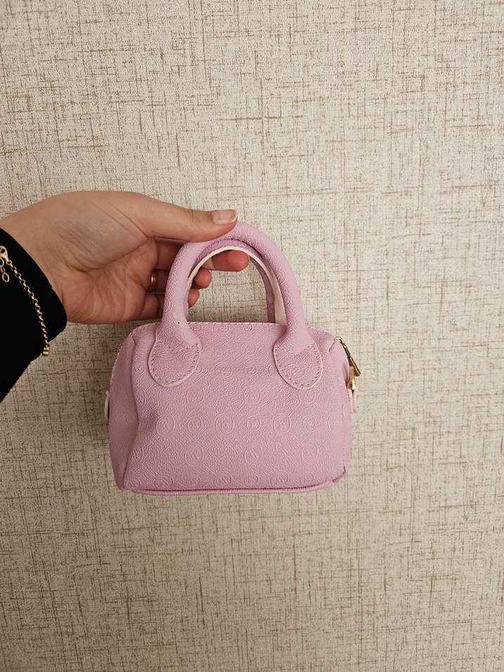 Vakko Pembe Deri Kadın Çanta - Görsel 3