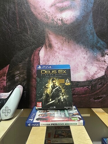 PS4 PS5 Deus Ex Mankind Divided Steelbook Edition