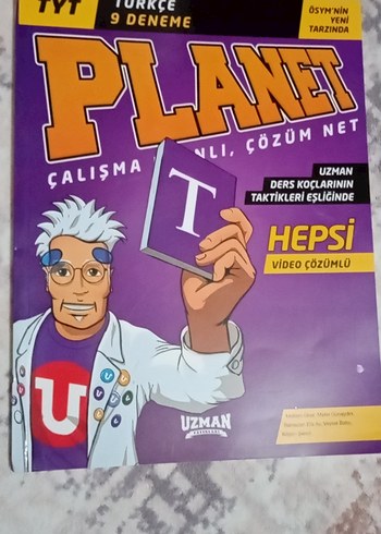 TYT Türkçe Planet 9 Deneme Kitabı