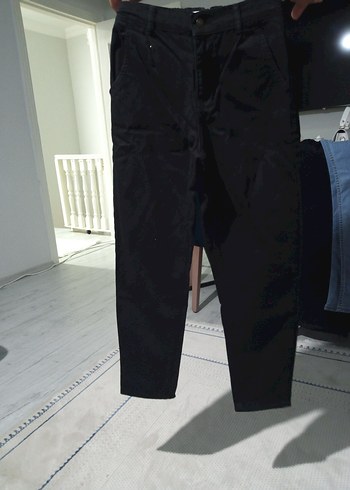 26 Beden Siyah Kadın Kot Pantolon Midi Boy