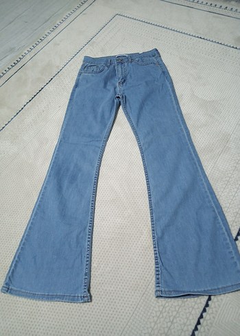Mavi Loose Fit Midi Denim Kadın Jean