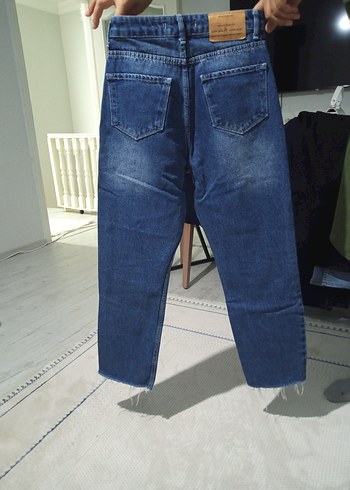 34 Beden lacivert Renk Lacivert Kadın Denim Regular Fit Jean