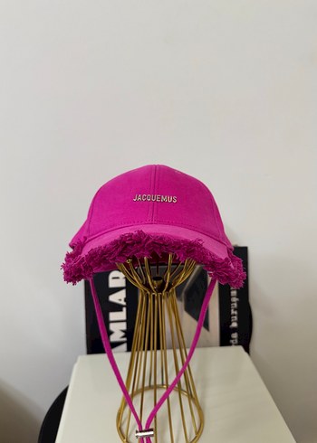 Jacquemus Jacquemus Pembe Kadın Şapka Velcro Detaylı