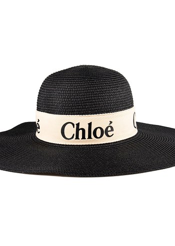 Chloé Chloé Bej Bohem Geniş Kenarlı Şapka
