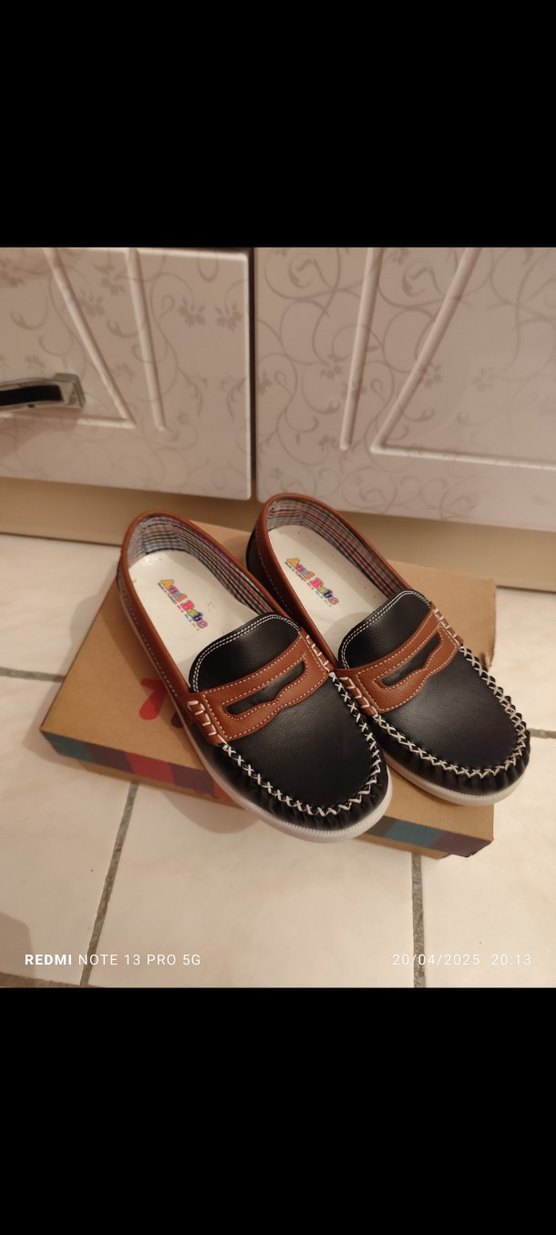 Kahverengi erkek çocuk ayakkabı - Görsel 2