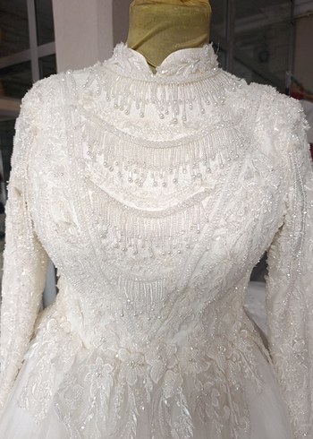 tesettürlü After gelinlik - Görsel 3