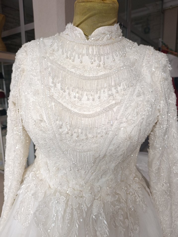 tesettürlü After gelinlik - Görsel 3