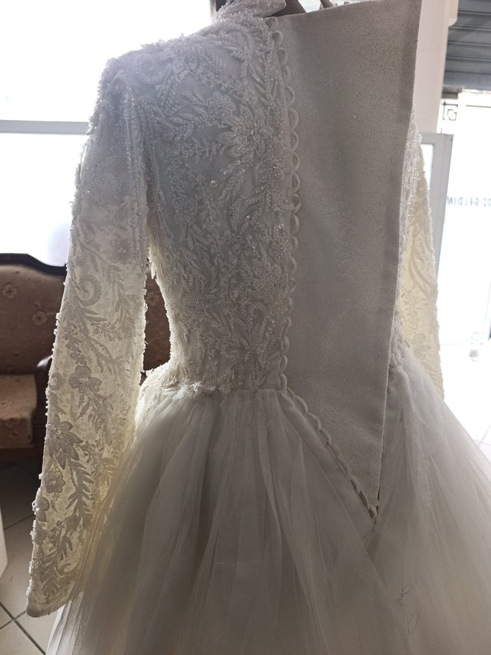 tesettürlü After gelinlik - Görsel 4