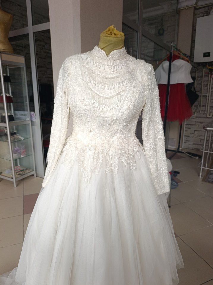 tesettürlü After gelinlik - Görsel 2