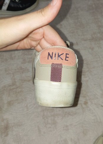 38 Beden Nike Bej Kadın Platform Spor Ayakkabı