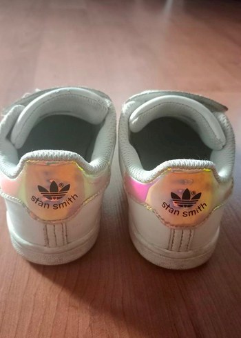 Adidas ADİDAS Kız Çocuk Beyaz Cırt Cırtlı Spor Ayakkabı 27