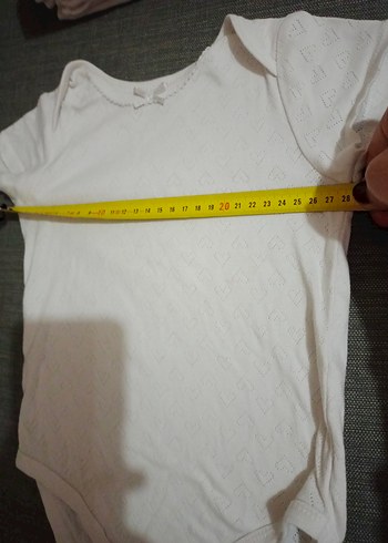 HELLO BABY Bebek Kız Kısa Kollu Beyaz Body 3YAŞ - Görsel 4