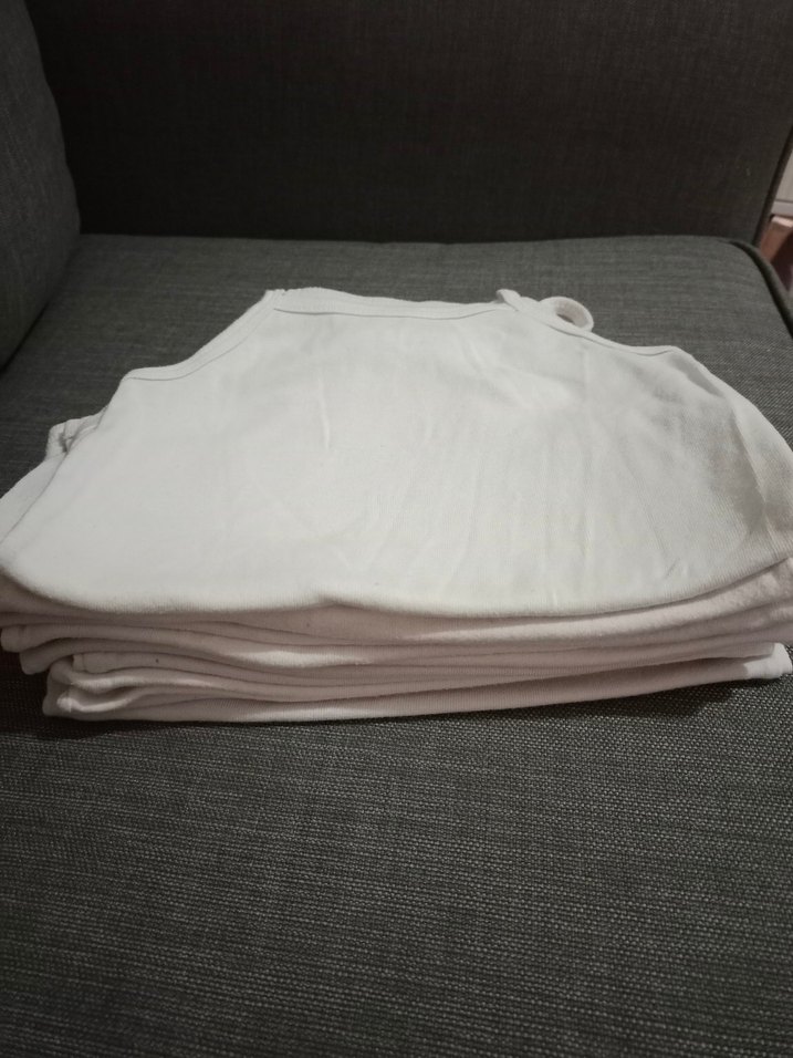 HELLO BABY Beyaz Askılı Bebek Kız Body 3 yaş - Görsel 5