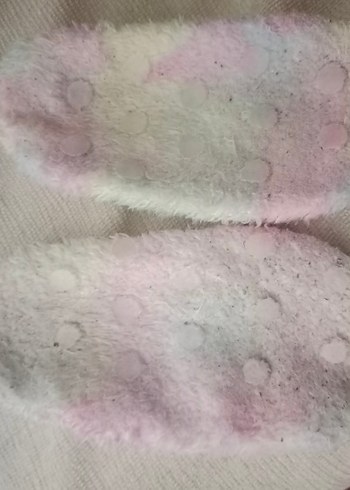 Unicorn Kız Çocuk Ev Terliği Patiği 16,5 cm - Görsel 2