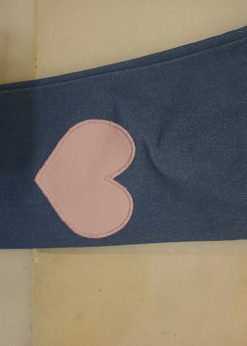 2 Tayt Birlikte  Kız Çocuk Mavi 3/4/5 - Görsel 4