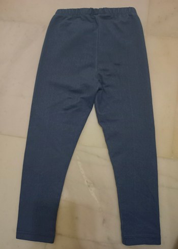 2 Tayt Birlikte  Kız Çocuk Mavi 3/4/5 - Görsel 8