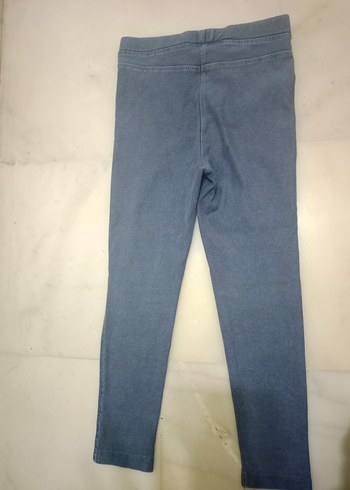 2 Tayt Birlikte  Kız Çocuk Mavi 3/4/5 - Görsel 6