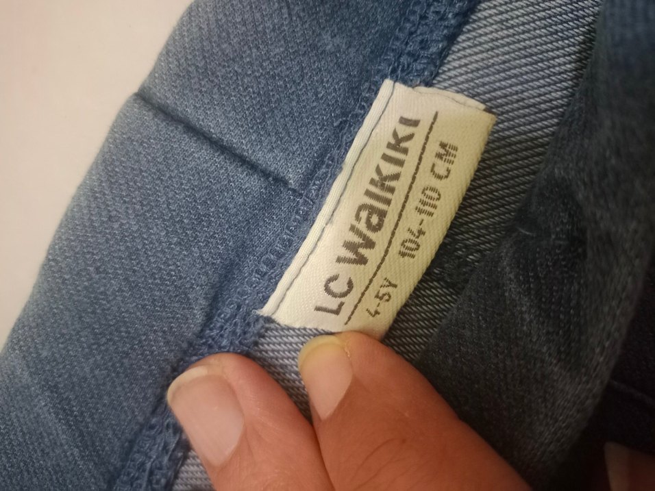 2 Tayt Birlikte  Kız Çocuk Mavi 3/4/5 - Görsel 5