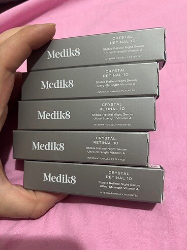 Medik8 Crystal Retınal 10 5 adet 4 ml toplam 20 3500?