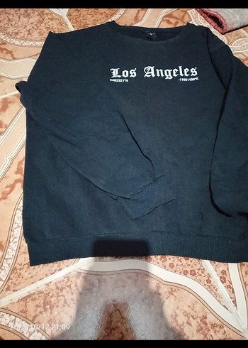 LC Waikiki kadın Siyah Boğazlı Uzun Kollu Sweatshirt