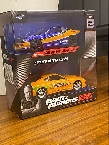 Jada Fast and Furious ikili araba