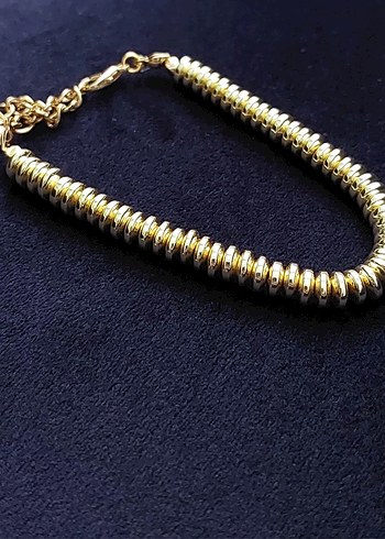 Altın renk Hematit Kadın Bileklik - Görsel 3