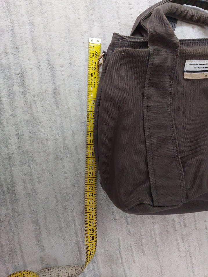 Gri Kadın Günlük Kullanım Çanta - Görsel 5