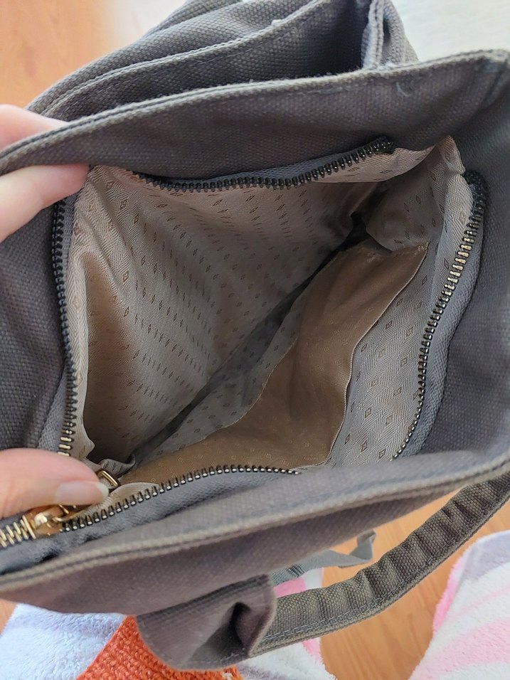 Gri Kadın Günlük Kullanım Çanta - Görsel 4