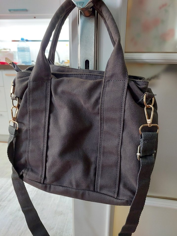 Gri Kadın Günlük Kullanım Çanta - Görsel 2
