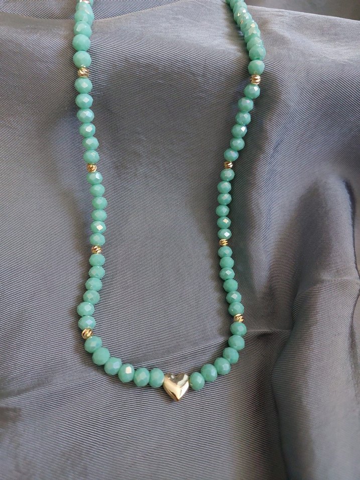 Kolye Su Yeşili - Görsel 3