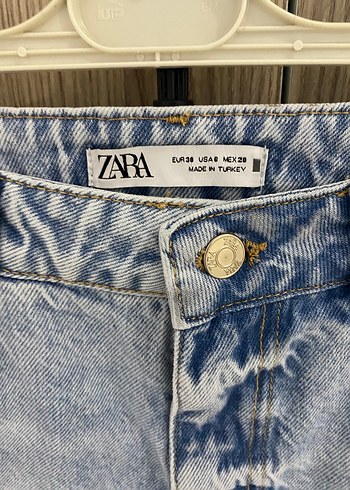 Zara Mavi Kadın Denim Pantolon