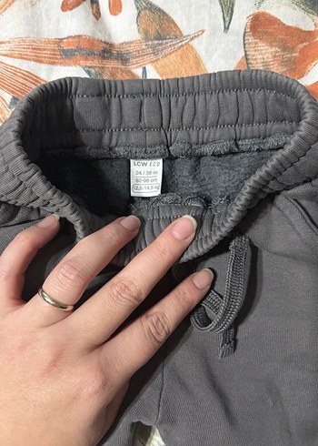 LC Waikiki Gri Erkek Çocuk Rahat Kesim Eşofman Altı