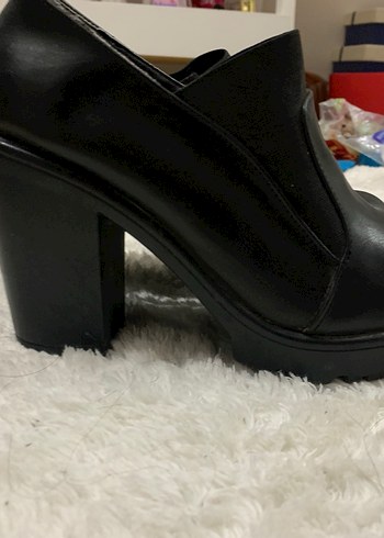 Siyah  Kadın Ofis Botu - Görsel 2