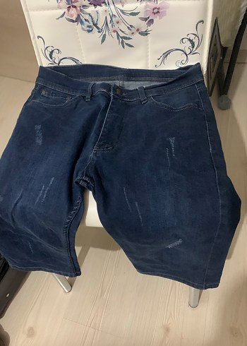 Erkek kısa şort kot pantolon - Görsel 2