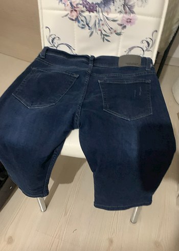 Erkek kısa şort kot pantolon - Görsel 4