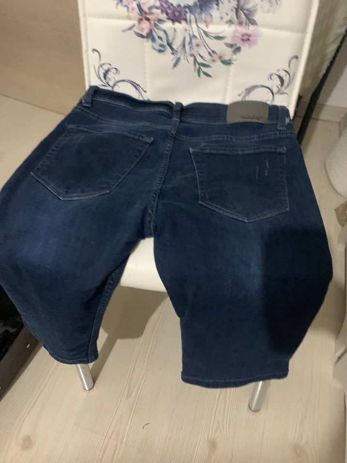 Erkek kısa şort kot pantolon - Görsel 4