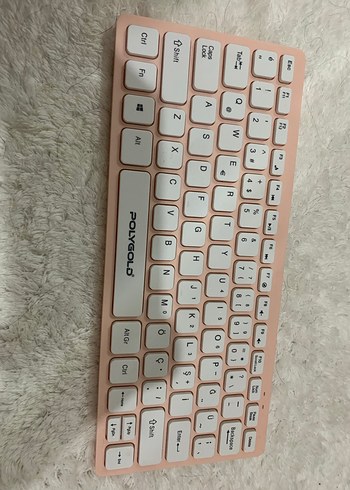 Pastel Bej Polygold Klavye - Görsel 2