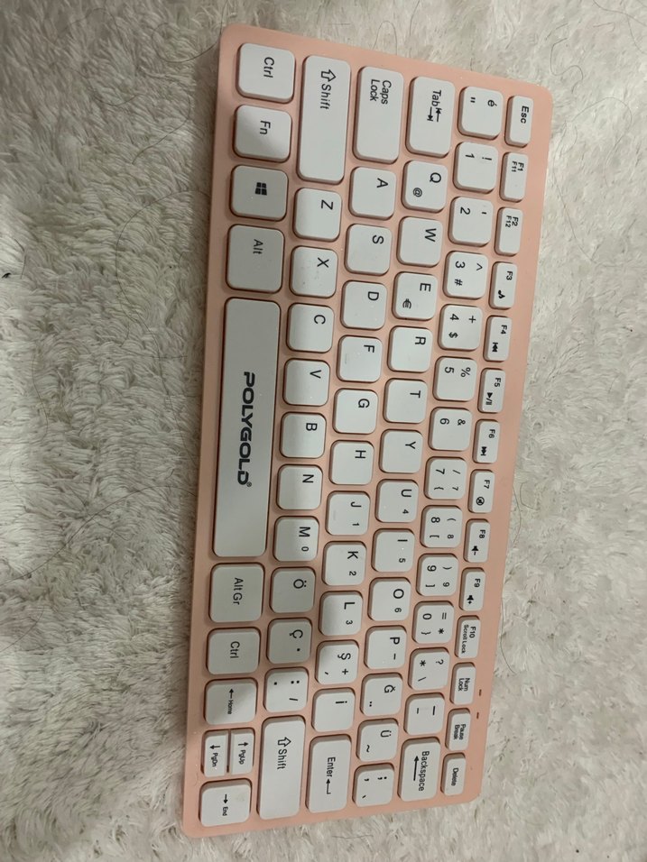 Pastel Bej Polygold Klavye - Görsel 2