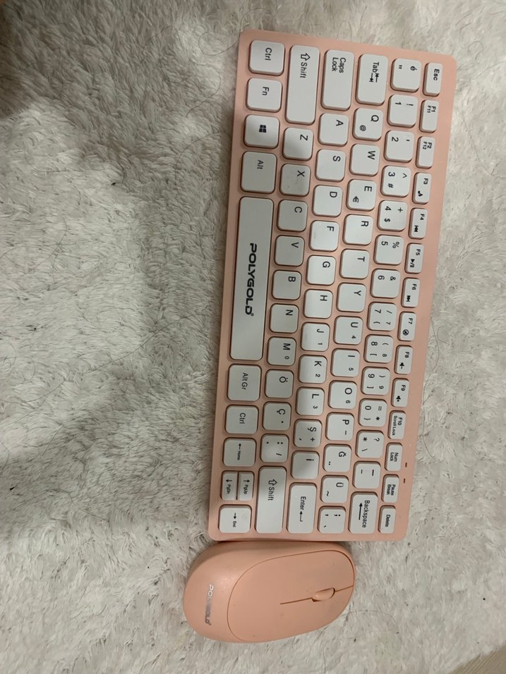 Pastel Bej Polygold Klavye - Görsel 3