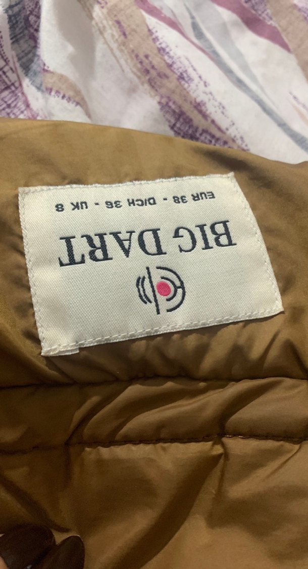 Kahverengi Kadın Kışlık Fermuarlı Mont - Görsel 4