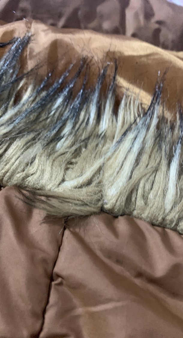 Kahverengi Kadın Kışlık Fermuarlı Mont - Görsel 2