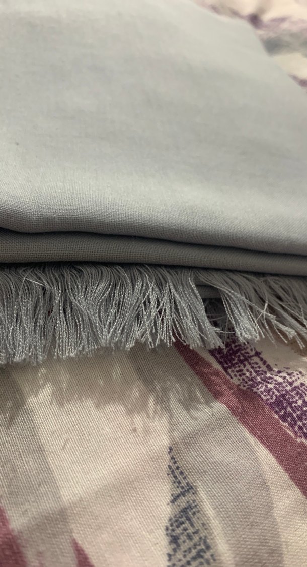 Gri Kadın Bohem Şal - Görsel 2