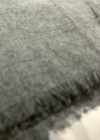 Gri Bohem Tarzı Kadın Kumaş Şal - Görsel 2