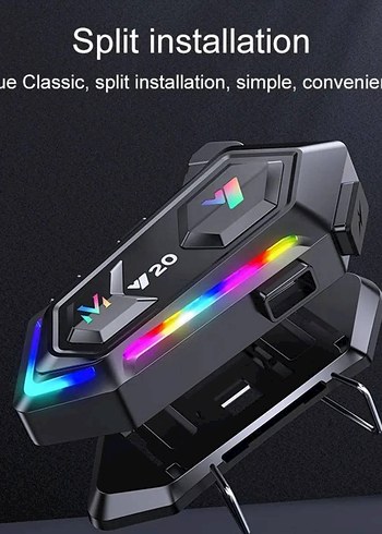 Y20 İntercom Motosiklet Kask Kulaklığı - Görsel 4