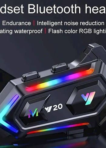 Y20 İntercom Motosiklet Kask Kulaklığı - Görsel 3