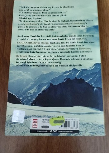 Sarıkamış Beyaz Hüzün Romanı - İsmail Bilgin