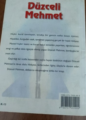 Düzceli Mehmet kitabı 134 Sayfadır Yipranma burkulma yoktur