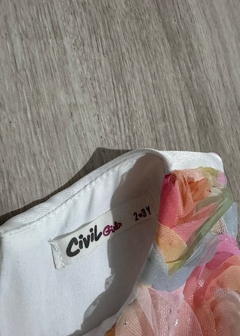 Kız Çocuk Çiçekli Fırfırlı Elbise - Görsel 5