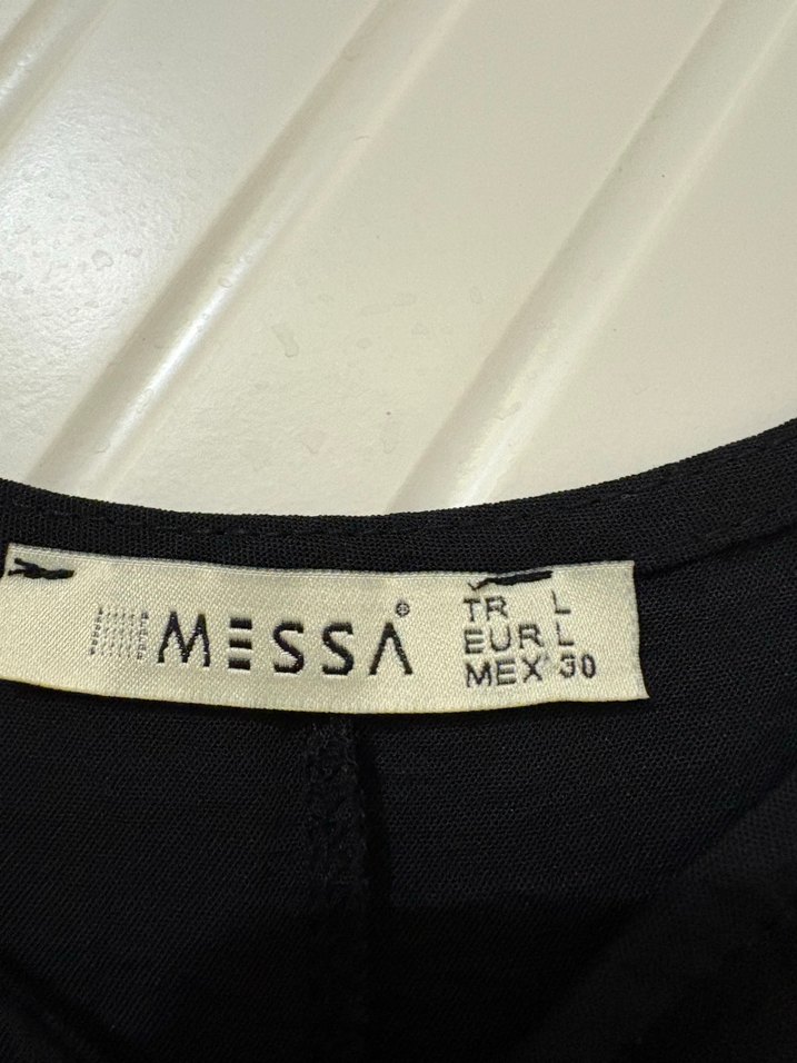 Siyah Askılı Midi Tulum - Görsel 3